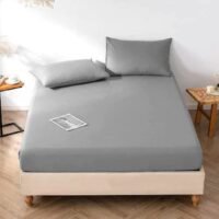 T144-Fitted-Sheets-25cm-Skirt_Grey | ACL IMPORTS