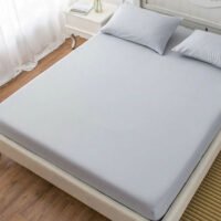 T144-Fitted-Sheets-25cm-Skirt_Silver | ACL IMPORTS