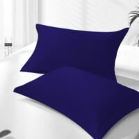 T144-Housewife-Pillowcase-Pair- Navy | ACL IMPORTS