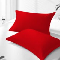 T144-Housewife-Pillowcase-Pair-Red | ACL IMPORTS