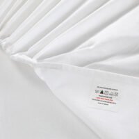 Percale-Fitted-Sheets-40cm-Skirt_White | ACL IMPORTS