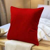 French Velvet Cushion_Red | ACL IMPORTS