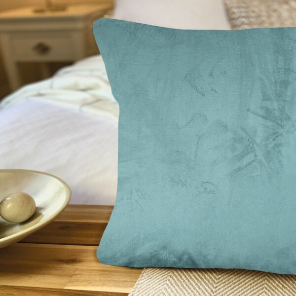 French Velvet Cushion_Duck Egg | ACL IMPORTS