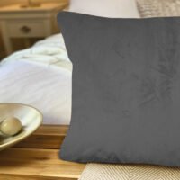 French Velvet Cushion_Silver | ACL IMPORTS