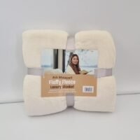 coral-fleece-blanket-BEIGE | ACL IMPORTS