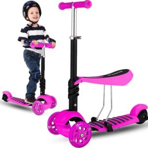 3 in 1 Scooter (Green, Pink, Blue)