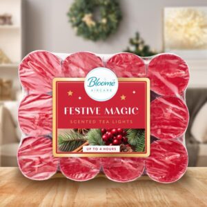 Festive Magic Scented Tealights 12pk