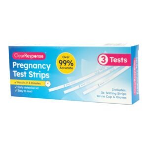 Clear Response Pregnancy Testing Kit 3pk